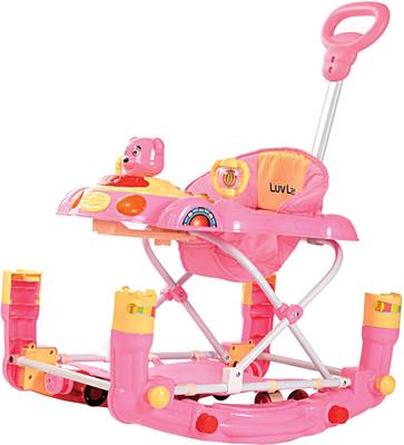 Luvlap Comfy Baby Walker (Pink) 