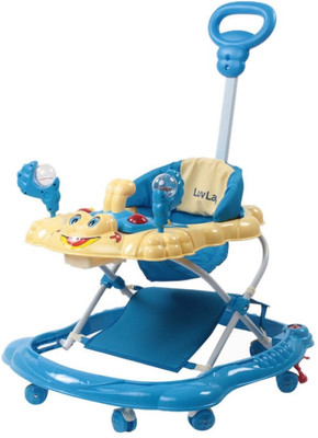 

LuvLap Activity Walker With Parent Rod(Blue)
