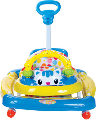 

MeeMee Musical Walker & Rocker With Parent Rod(Yellow, Blue), Blue;yellow