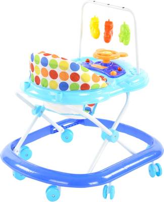 Toyhouse Smiley Car Baby Walker (Blue) 