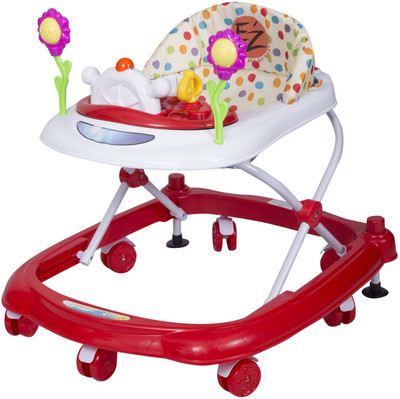 

Ez' Playmates Musical Activity Walker(White, Red), Red;white