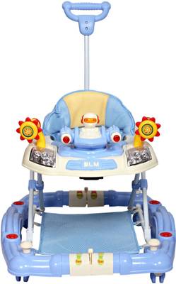 MeeMee Baby Walker Cum Rocker (Blue) 