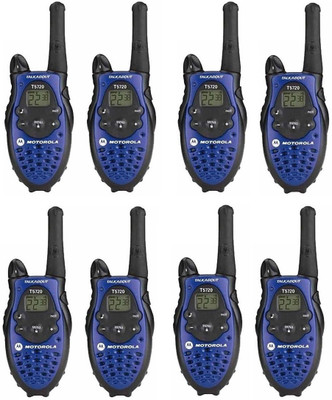 Motorola Eight Way T5720 Talkabout Walkie Talkie(Blue, Black)