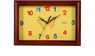 2% OFF on safal Analog 5 cm X 20 cm Wall Clock(Brown, With Glass) 2% OFF on safal Analog 5 cm X 20 cm Wall Clock(Brown, With Glass)