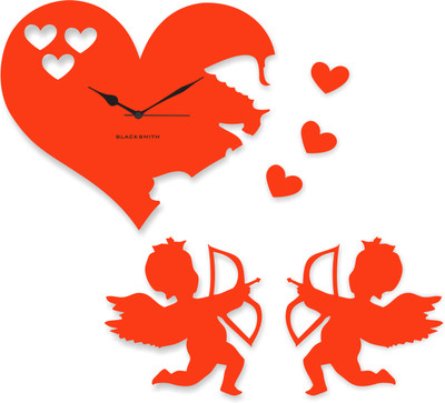 50% OFF on Blacksmith Analog 45.36 cm X 48.26 cm Wall Clock(Orange, Without Glass) 50% OFF on Blacksmith Analog 45.36 cm X 48.26 cm Wall Clock(Orange, Without Glass)