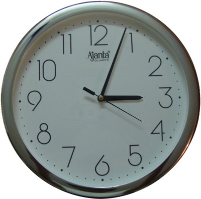 Ajanta Analog Wall Clock(Silver, With Glass)   Watches  (Ajanta)