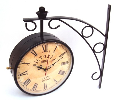 Artondoor Analog Wall Clock(Black, With Glass)   Watches  (Artondoor)