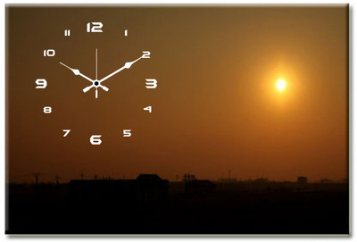 48% OFF on Design O Vista Analog 35 cm X 25 cm Wall Clock(Multicolor, Without Glass) 48% OFF on Design O Vista Analog 35 cm X 25 cm Wall Clock(Multicolor, Without Glass)