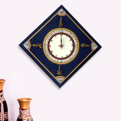 ExclusiveLane Analog Wall Clock(Blue, Without Glass)   Watches  (ExclusiveLane)