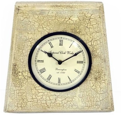Artlivo Analog 5 cm X 30 cm Wall Clock(Beige, With Glass) Artlivo Analog 5 cm X 30 cm Wall Clock(Beige, With Glass)