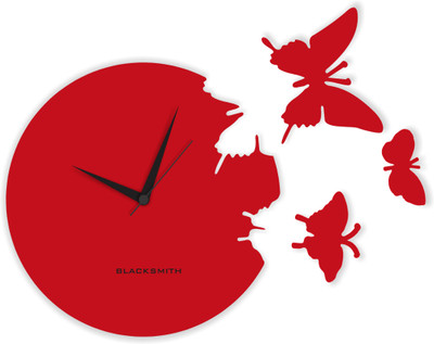 60% OFF on Blacksmith Analog Wall Clock(Red, Without Glass) 60% OFF on Blacksmith Analog Wall Clock(Red, Without Glass)