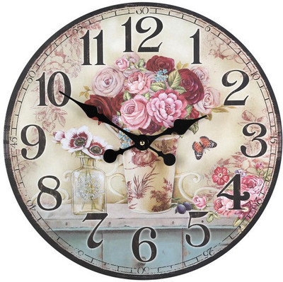 17% OFF on Cosmosgalaxy Analog 40 cm Dia Wall Clock(Metallic, Without Glass) 17% OFF on Cosmosgalaxy Analog 40 cm Dia Wall Clock(Metallic, Without Glass)