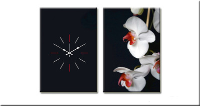 57% OFF on Design O Vista Analog 50 cm X 70 cm Wall Clock(Black, Without Glass)