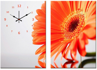 57% OFF on Design O Vista Analog 50 cm X 70 cm Wall Clock(Multicolor, Without Glass)