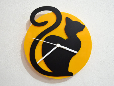 56% OFF on Blacksmith Analog Wall Clock(Black, Yellow, Without Glass) 56% OFF on Blacksmith Analog Wall Clock(Black, Yellow, Without Glass)