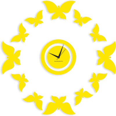 67% OFF on Blacksmith Analog Wall Clock(Yellow, Without Glass) 67% OFF on Blacksmith Analog Wall Clock(Yellow, Without Glass)