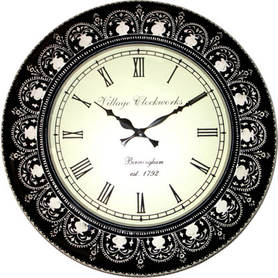 52% OFF on Lal Haveli Analog 30.48 cm Dia Wall Clock(Black, With Glass) 52% OFF on Lal Haveli Analog 30.48 cm Dia Wall Clock(Black, With Glass)