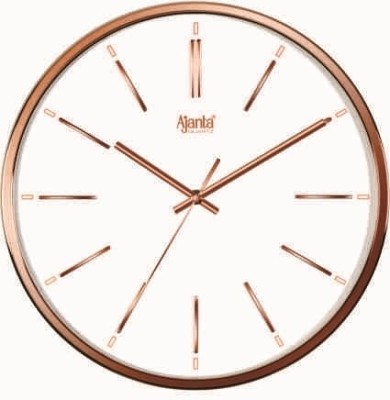 Ajanta Analog Wall Clock(Golden, With Glass)   Watches  (Ajanta)