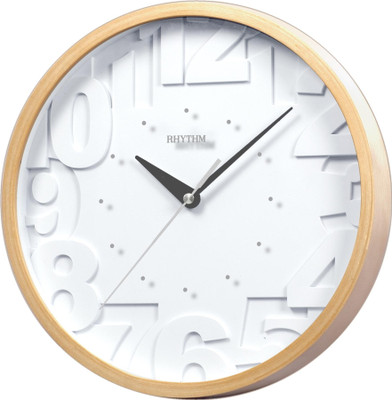 25% OFF on Rhythm Analog 29.6 cm X 4.7 cm Wall Clock(Black, With Glass) 25% OFF on Rhythm Analog 29.6 cm X 4.7 cm Wall Clock(Black, With Glass)