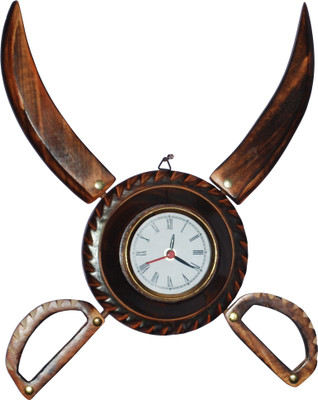 44% OFF on Indoart Analog 26 cm Dia Wall Clock(Multicolor, With Glass) 44% OFF on Indoart Analog 26 cm Dia Wall Clock(Multicolor, With Glass)
