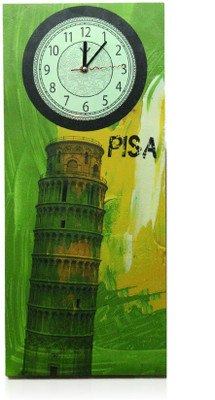 40% OFF on Cosmosgalaxy Analog 62 cm X 28 cm Wall Clock(Green, Without Glass) 40% OFF on Cosmosgalaxy Analog 62 cm X 28 cm Wall Clock(Green, Without Glass)