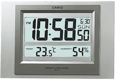 Casio led 2025 wall clock