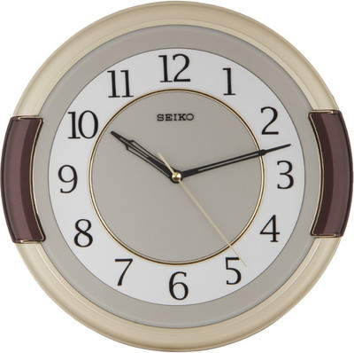 1% OFF on Seiko Analog 30.8 cm X 30.8 cm Wall Clock(Beige, With Glass) 1% OFF on Seiko Analog 30.8 cm X 30.8 cm Wall Clock(Beige, With Glass)