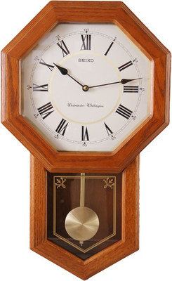 10% OFF on Seiko Analog 53.8 cm X 32.6 cm Wall Clock(Beige, With Glass) 10% OFF on Seiko Analog 53.8 cm X 32.6 cm Wall Clock(Beige, With Glass)