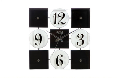 10% OFF on safal Analog 5 cm X 32 cm Wall Clock(White, Black, With Glass) 10% OFF on safal Analog 5 cm X 32 cm Wall Clock(White, Black, With Glass)