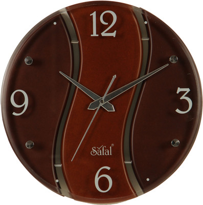 11% OFF on safal Analog 5 cm X 30 cm Wall Clock(Multicolor, With Glass) 11% OFF on safal Analog 5 cm X 30 cm Wall Clock(Multicolor, With Glass)