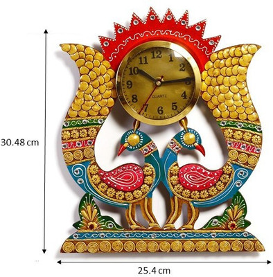 33% OFF on Aapno Rajasthan Analog 25.4 cm X 30.48 cm Wall Clock(Multicolor, With Glass) 33% OFF on Aapno Rajasthan Analog 25.4 cm X 30.48 cm Wall Clock(Multicolor, With Glass)