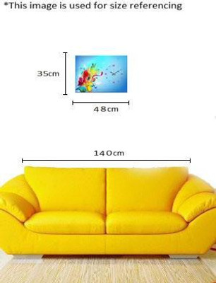 48% OFF on Design O Vista Analog 35 cm X 25 cm Wall Clock(Multicolor, Without Glass) 48% OFF on Design O Vista Analog 35 cm X 25 cm Wall Clock(Multicolor, Without Glass)