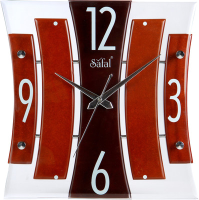 5% OFF on safal Analog 5 cm X 30 cm Wall Clock(Multicolor, With Glass) 5% OFF on safal Analog 5 cm X 30 cm Wall Clock(Multicolor, With Glass)