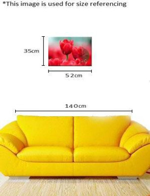 48% OFF on Design O Vista Analog 35 cm X 25 cm Wall Clock(Black, Without Glass)