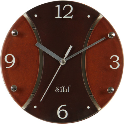 8% OFF on safal Analog 5 cm X 23 cm Wall Clock(Multicolor, With Glass) 8% OFF on safal Analog 5 cm X 23 cm Wall Clock(Multicolor, With Glass)