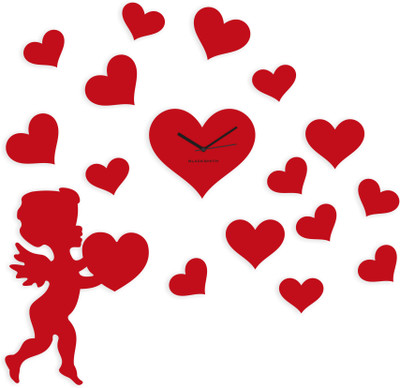 50% OFF on Blacksmith Analog Wall Clock(Red, Without Glass) 50% OFF on Blacksmith Analog Wall Clock(Red, Without Glass)