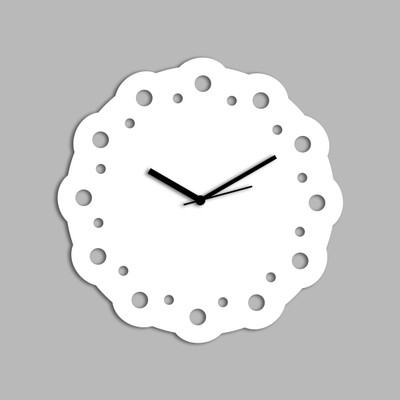 70% OFF on Creative Width Decor Analog Wall Clock(White, Without Glass) 70% OFF on Creative Width Decor Analog Wall Clock(White, Without Glass)