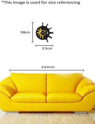 57% OFF on Blacksmith Analog 37.8 cm X 33.02 cm Wall Clock(Black, Without Glass) 57% OFF on Blacksmith Analog 37.8 cm X 33.02 cm Wall Clock(Black, Without Glass)