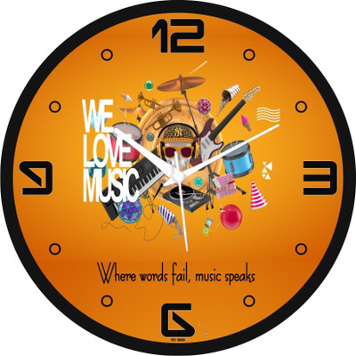 62% OFF on Regent Analog 31 cm X 4 cm Wall Clock(Black, With Glass) 62% OFF on Regent Analog 31 cm X 4 cm Wall Clock(Black, With Glass)