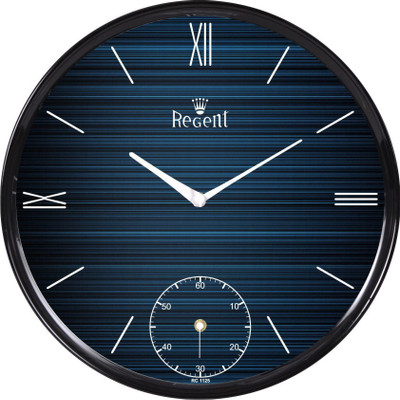 45% OFF on Regent Analog 28 cm X 28 cm Wall Clock(Black, With Glass) 45% OFF on Regent Analog 28 cm X 28 cm Wall Clock(Black, With Glass)