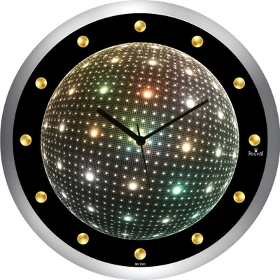 62% OFF on Regent Analog 31 cm X 4 cm Wall Clock(Silver, With Glass) 62% OFF on Regent Analog 31 cm X 4 cm Wall Clock(Silver, With Glass)