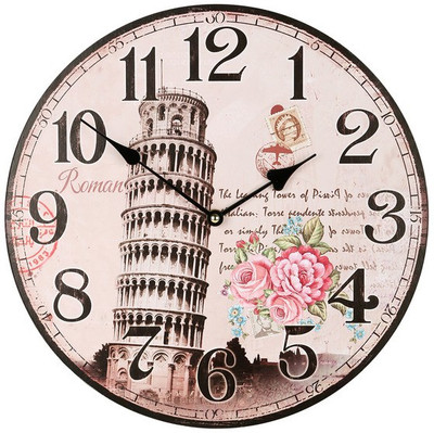 46% OFF on Cosmosgalaxy Analog 33 cm X 0.7 cm Wall Clock(Pink, Without Glass) 46% OFF on Cosmosgalaxy Analog 33 cm X 0.7 cm Wall Clock(Pink, Without Glass)