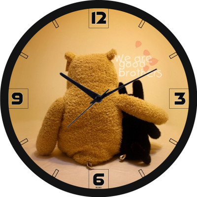 53% OFF on Regent Analog 28 cm X 28 cm Wall Clock(Black, With Glass) 53% OFF on Regent Analog 28 cm X 28 cm Wall Clock(Black, With Glass)