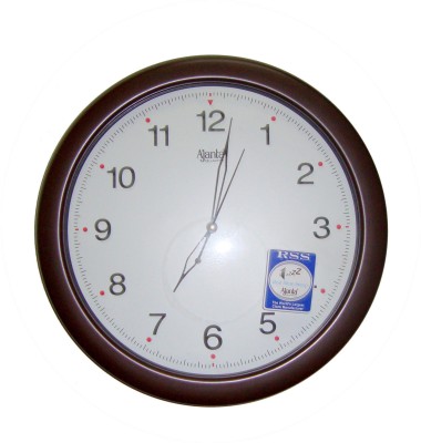 Ajanta Analog Wall Clock(Brown, With Glass)   Watches  (Ajanta)