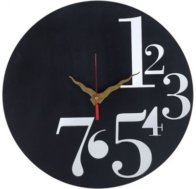 24% OFF on Earth Analog 30.48 cm X 1.27 cm Wall Clock(Black, Without Glass) 24% OFF on Earth Analog 30.48 cm X 1.27 cm Wall Clock(Black, Without Glass)