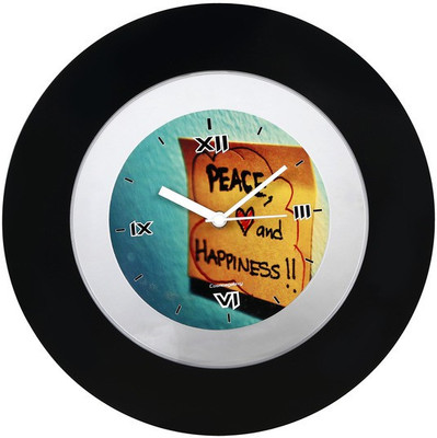 18% OFF on Cosmosgalaxy Analog Wall Clock(Metallic, With Glass) 18% OFF on Cosmosgalaxy Analog Wall Clock(Metallic, With Glass)