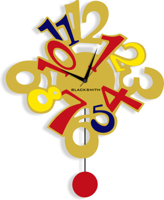 52% OFF on Blacksmith Analog Wall Clock(Gold, Without Glass) 52% OFF on Blacksmith Analog Wall Clock(Gold, Without Glass)