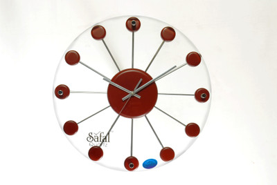 11% OFF on safal Analog 5 cm X 34 cm Wall Clock(Brown, With Glass) 11% OFF on safal Analog 5 cm X 34 cm Wall Clock(Brown, With Glass)