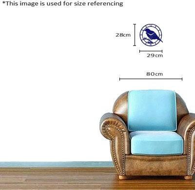 Blacksmith Analog 27.72 cm X 30.48 cm Wall Clock(Multicolor, Without Glass)