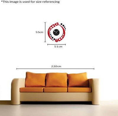 57% OFF on Blacksmith Analog Wall Clock(Red, Without Glass) 57% OFF on Blacksmith Analog Wall Clock(Red, Without Glass)